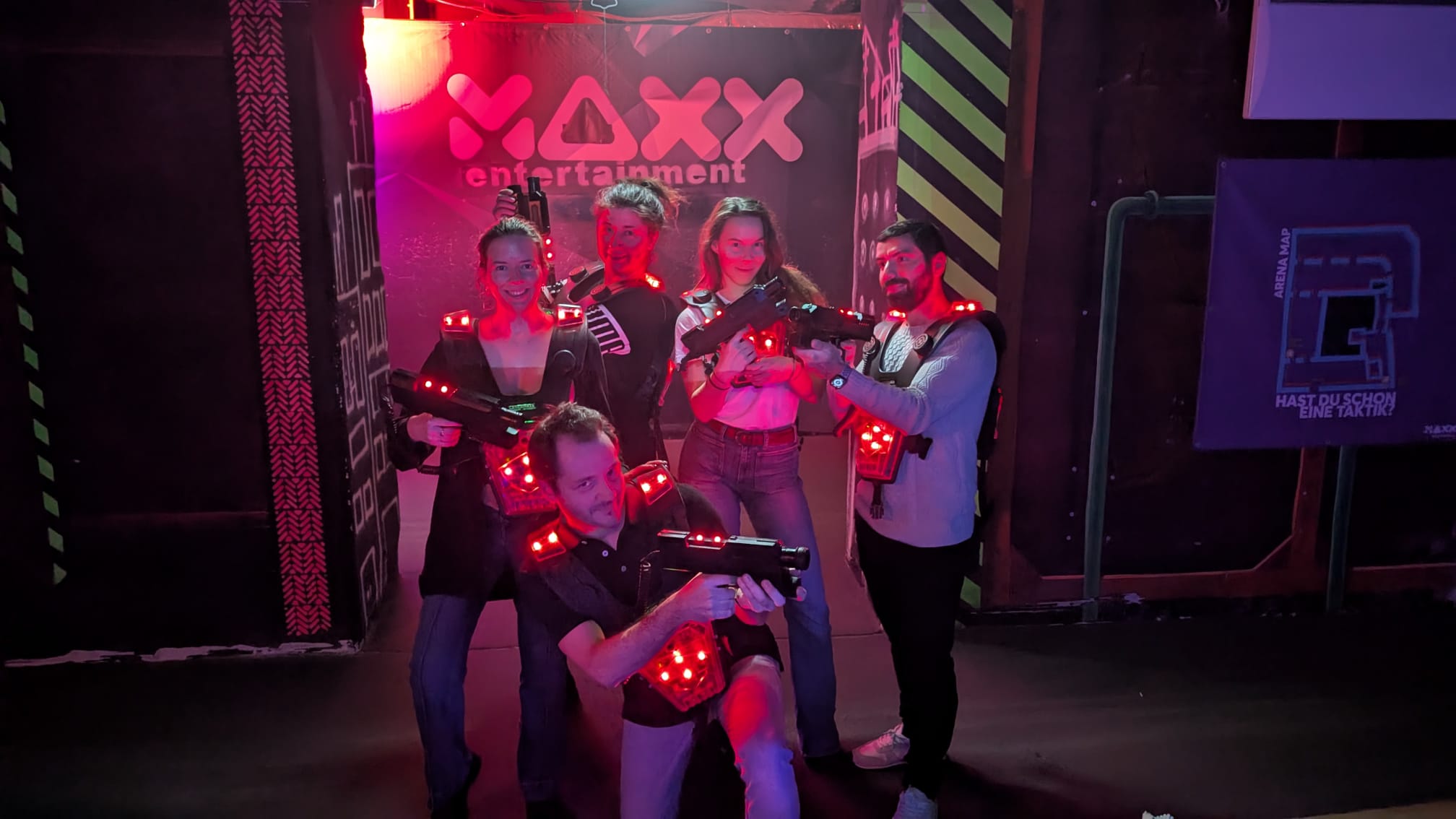 W&P beim Lasertag